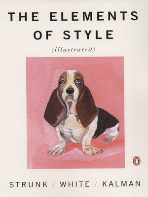 cover image of The Elements of Style Illustrated